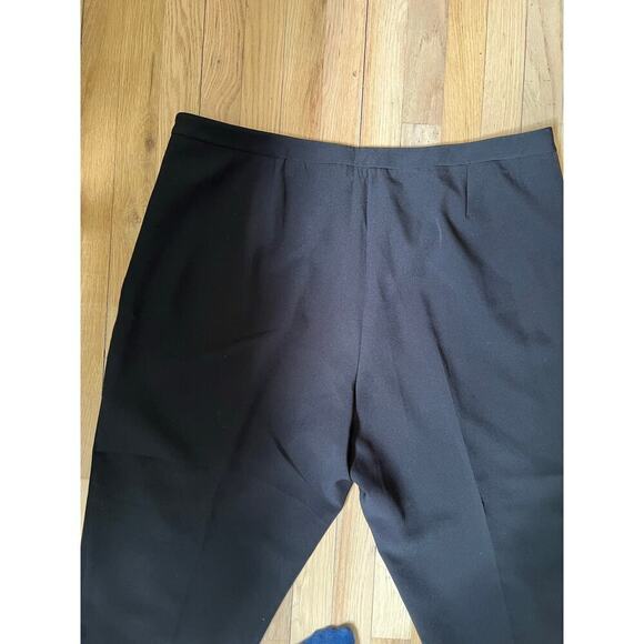 Asos Women's Black Trouser Pants Women's 18 Tapered Ankle Work Career Business - Picture 4 of 9